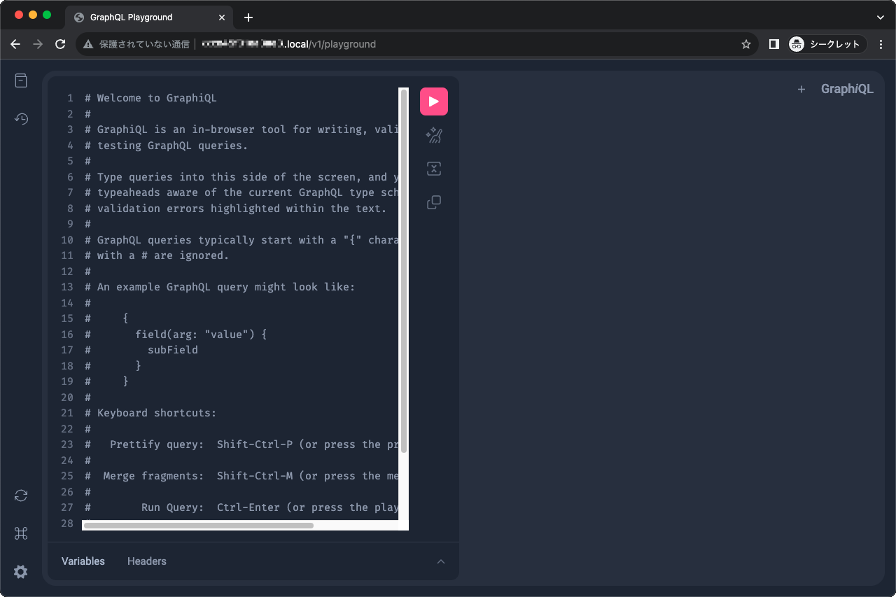 GraphQL Playground